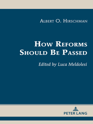 cover image of How Reforms Should Be Passed